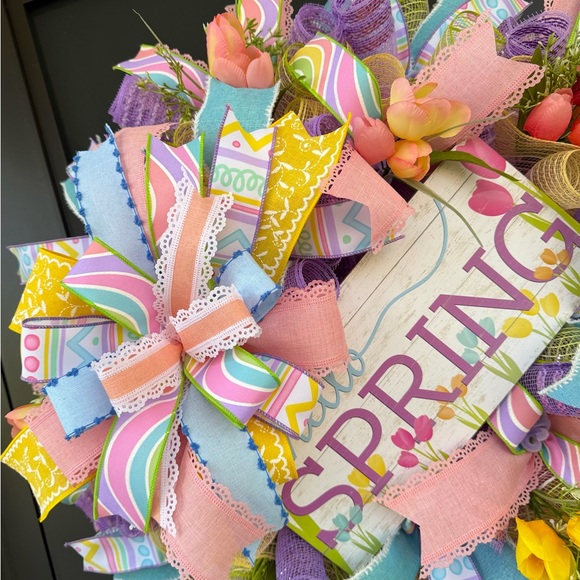 Hello Spring Wreath 🌷 - Picture 5 of 6